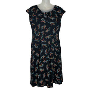 Effie's Heart Demoiseless Paintbrush Art Print Dress